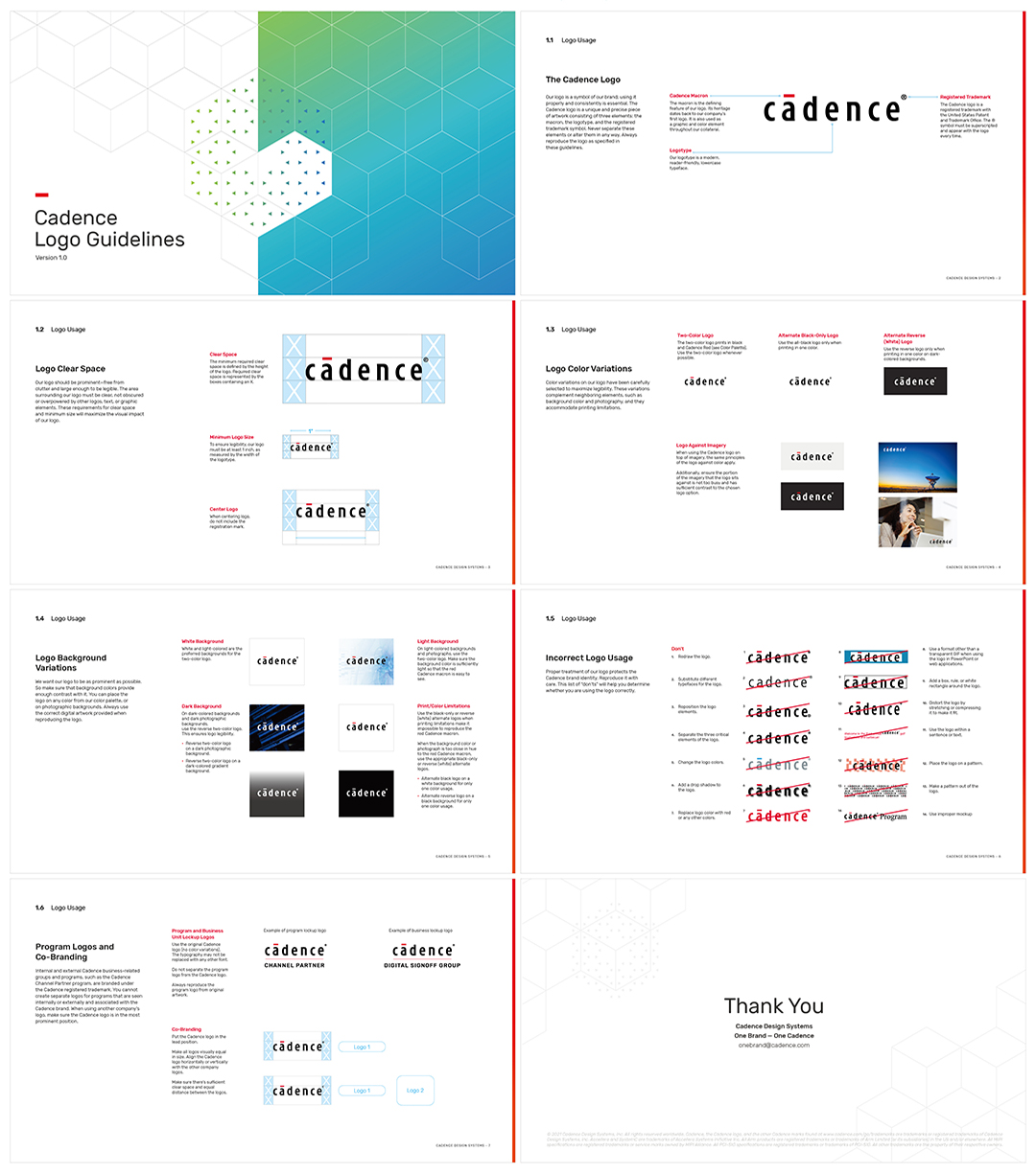 爱尔兰Cadence设计系统公司品牌LOGO应用规范