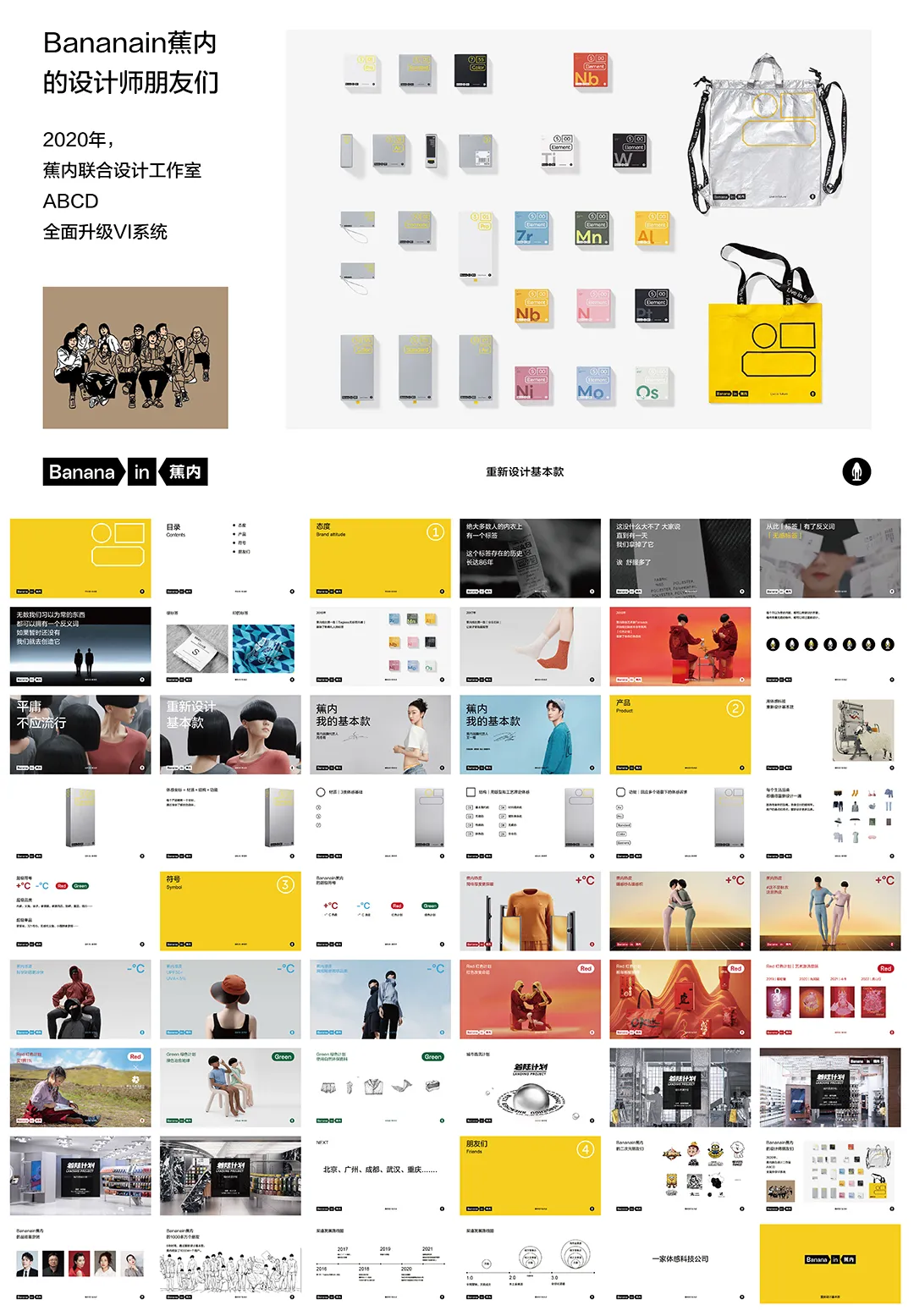 蕉内品牌VI手册
