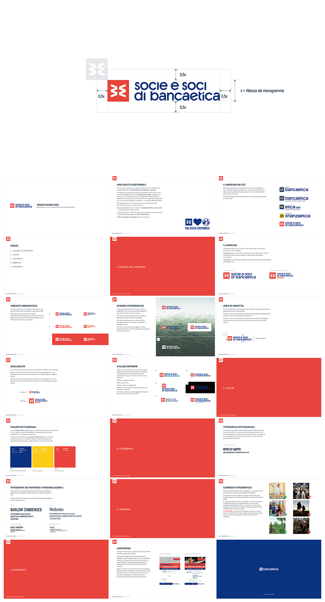 意大利银行SocieSocie-BancaEtica标志应用规范