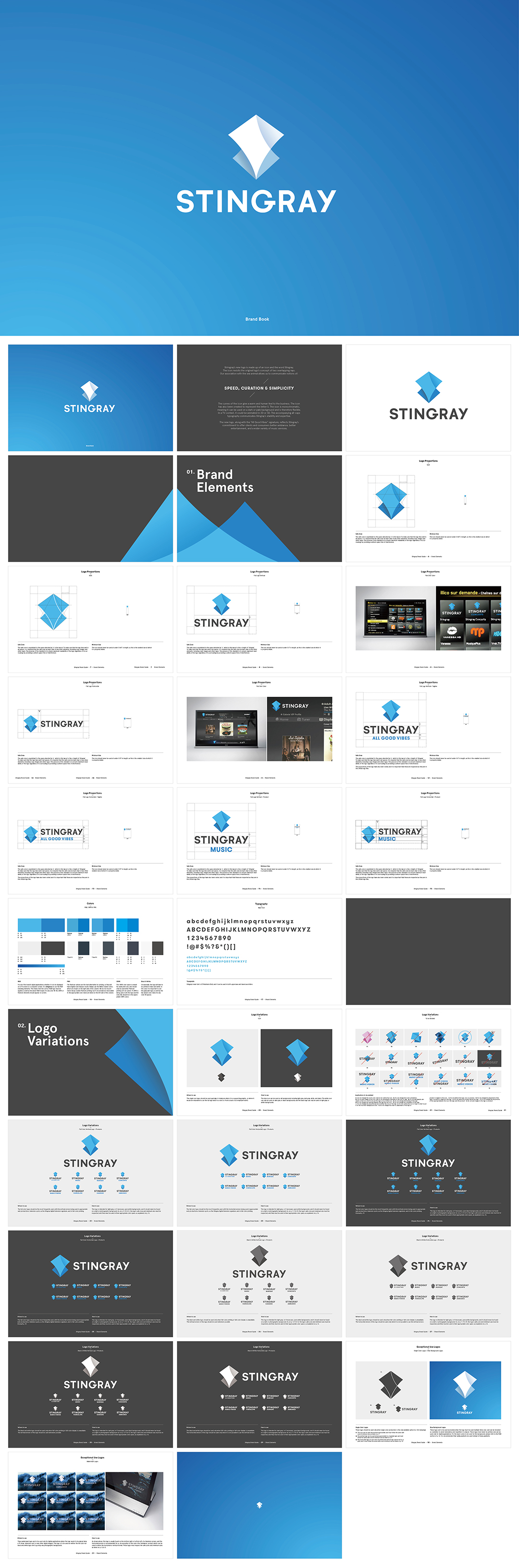 加拿大stingray音乐媒体科技公司品牌VI手册