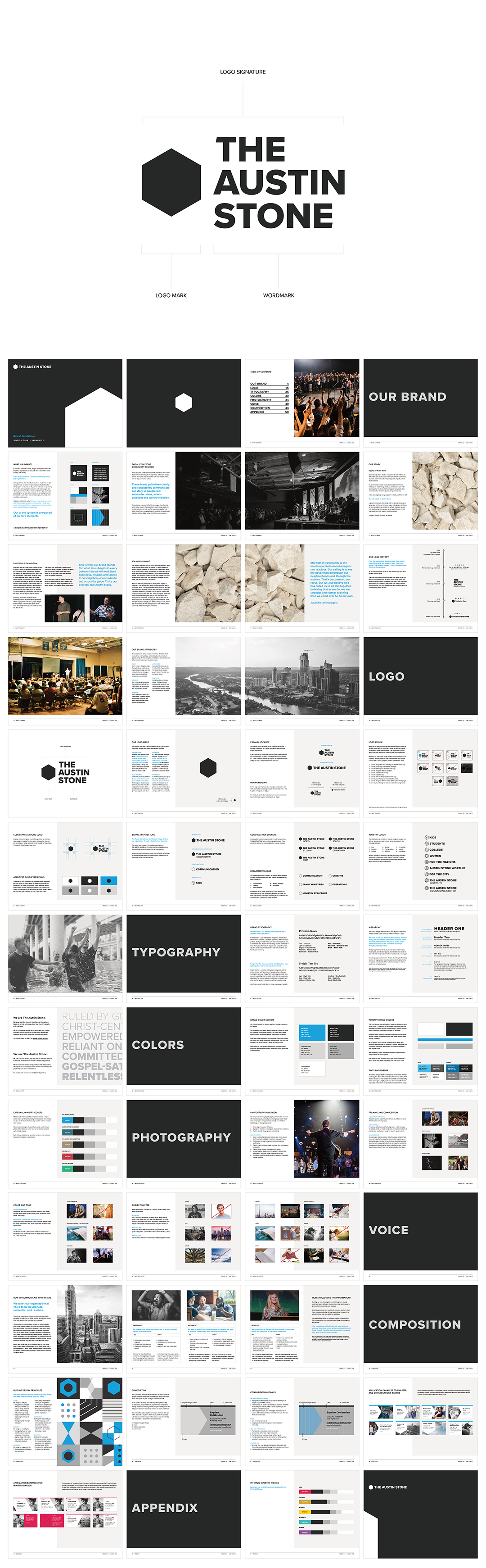 美国TheAustinStone品牌VI手册