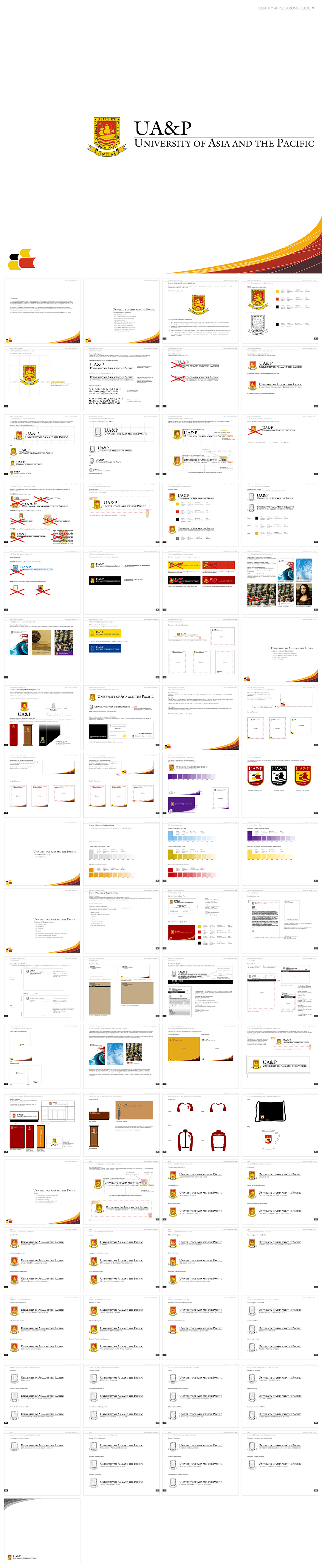美国Univ-Asia-Pacific大学品牌VI手册