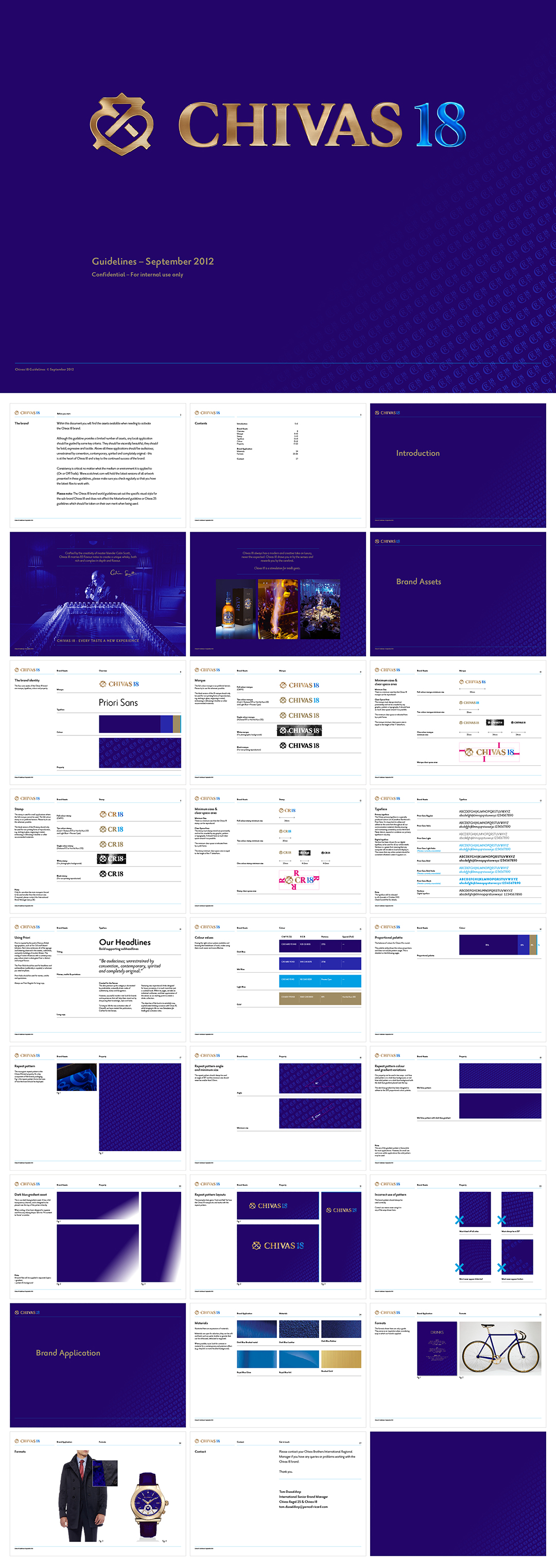 芝华士威士忌whisky-chivas-18品牌手册