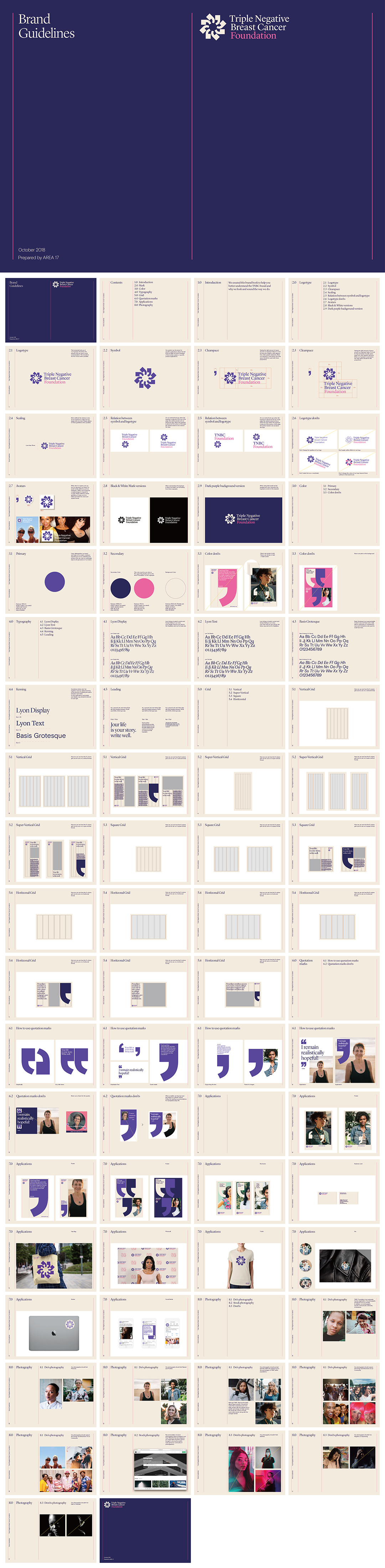 三阴性乳腺癌基金会TNBC品牌VI手册