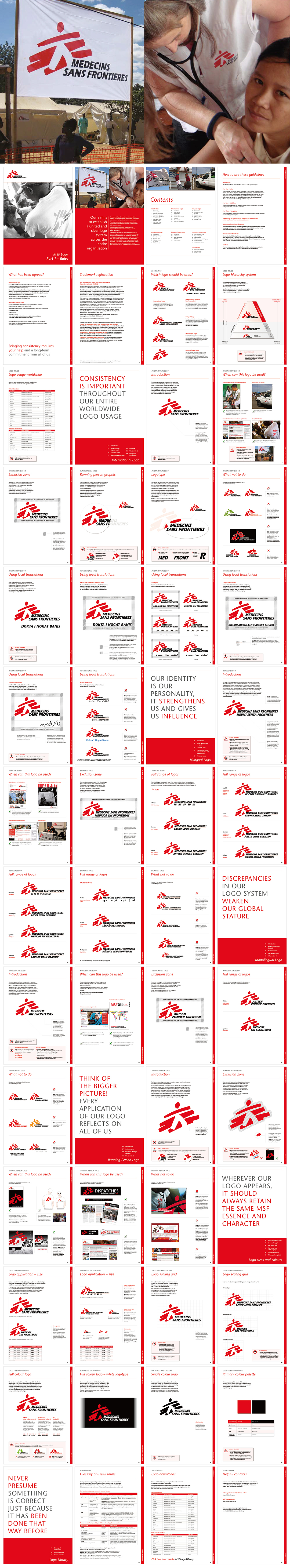 无国界医生MSF人道主义组织品牌VI手册