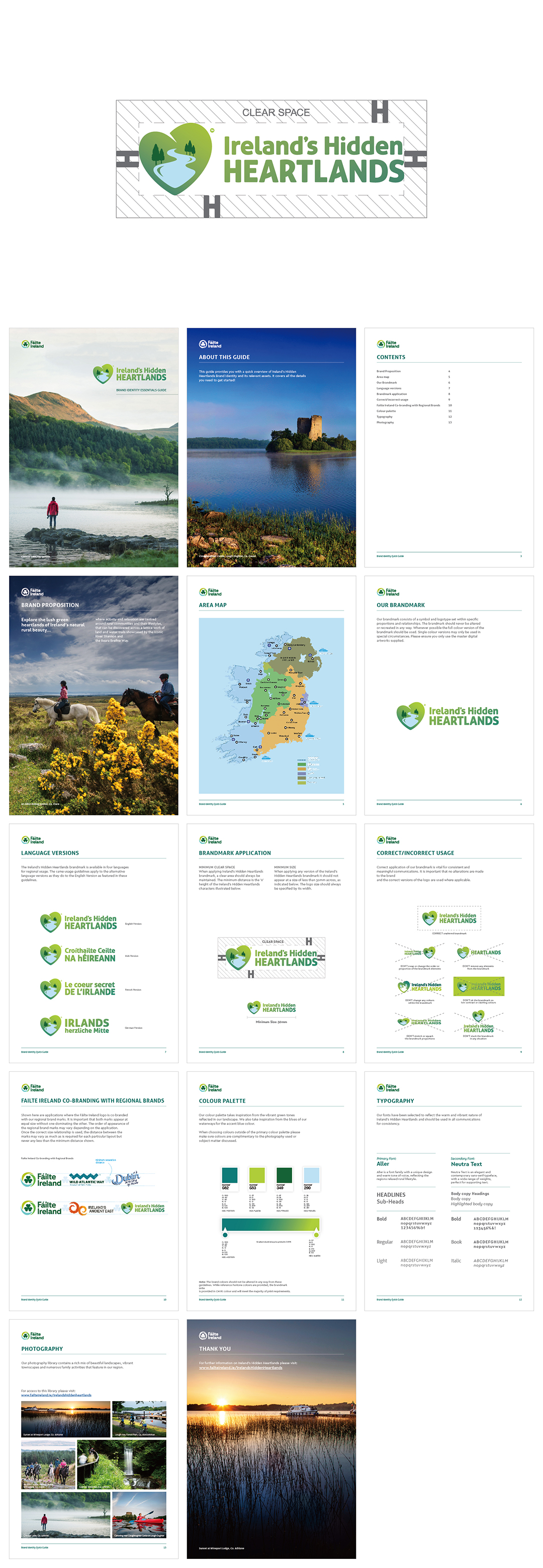 爱尔兰heartlands品牌VI手册