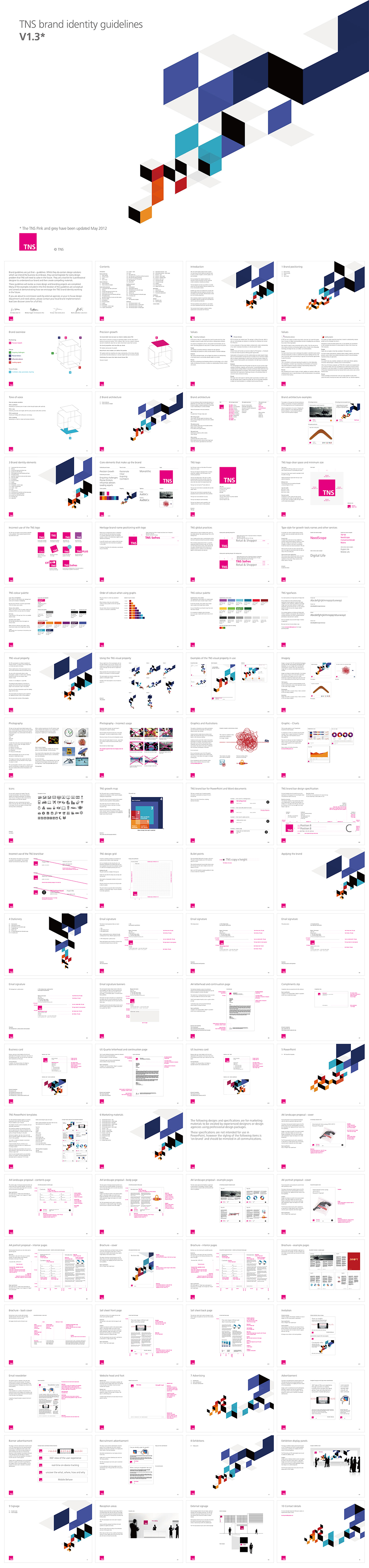 特恩斯市场研究公司TNS品牌VI手册