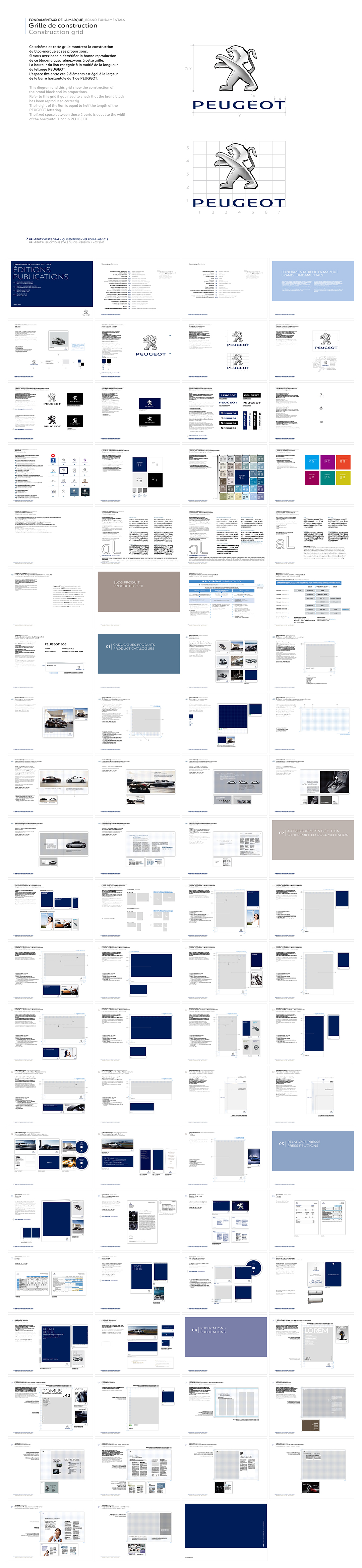 法国标致汽车Peugeot品牌VI手册