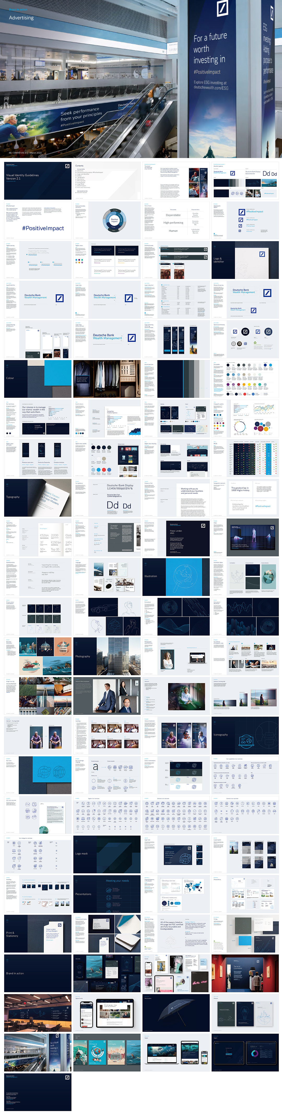 德意志银行Deutsche Bank品牌VI手册
