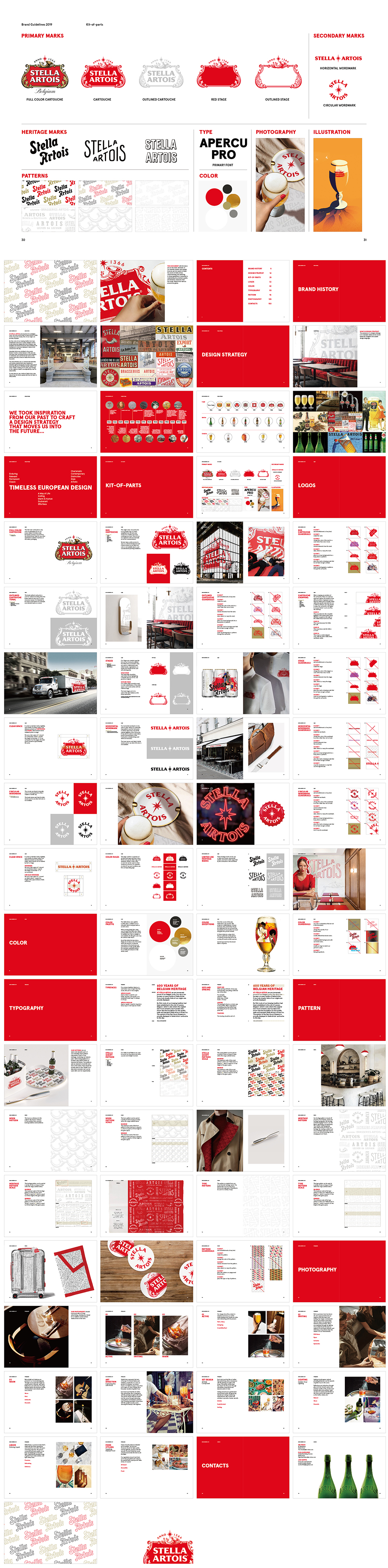 比利时时代啤酒Stella Artois品牌VI手册