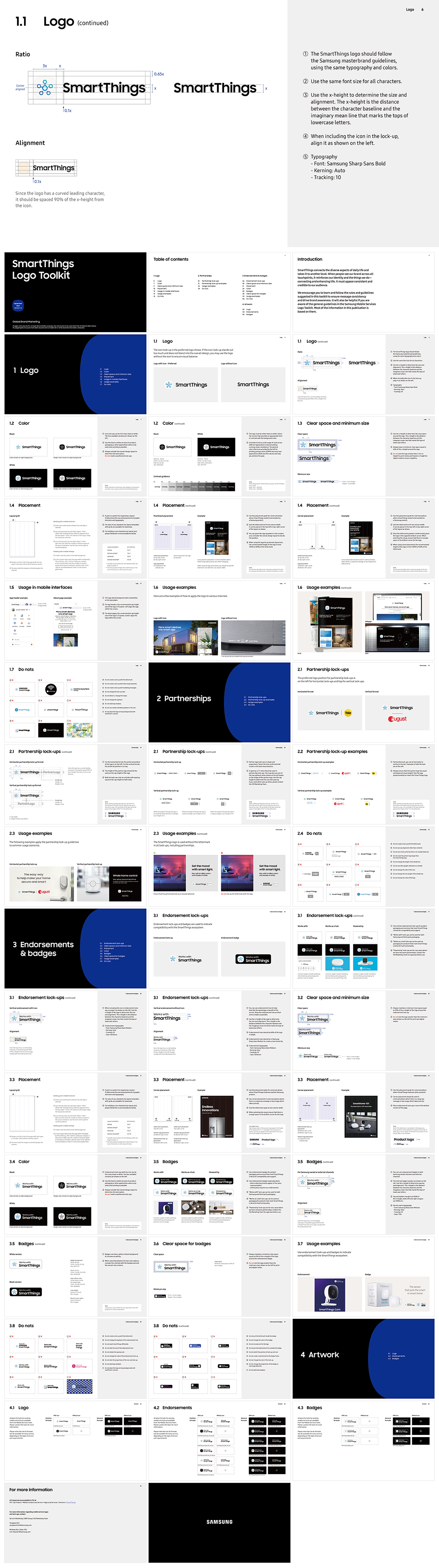 三星智能家居SmartThings品牌VI手册