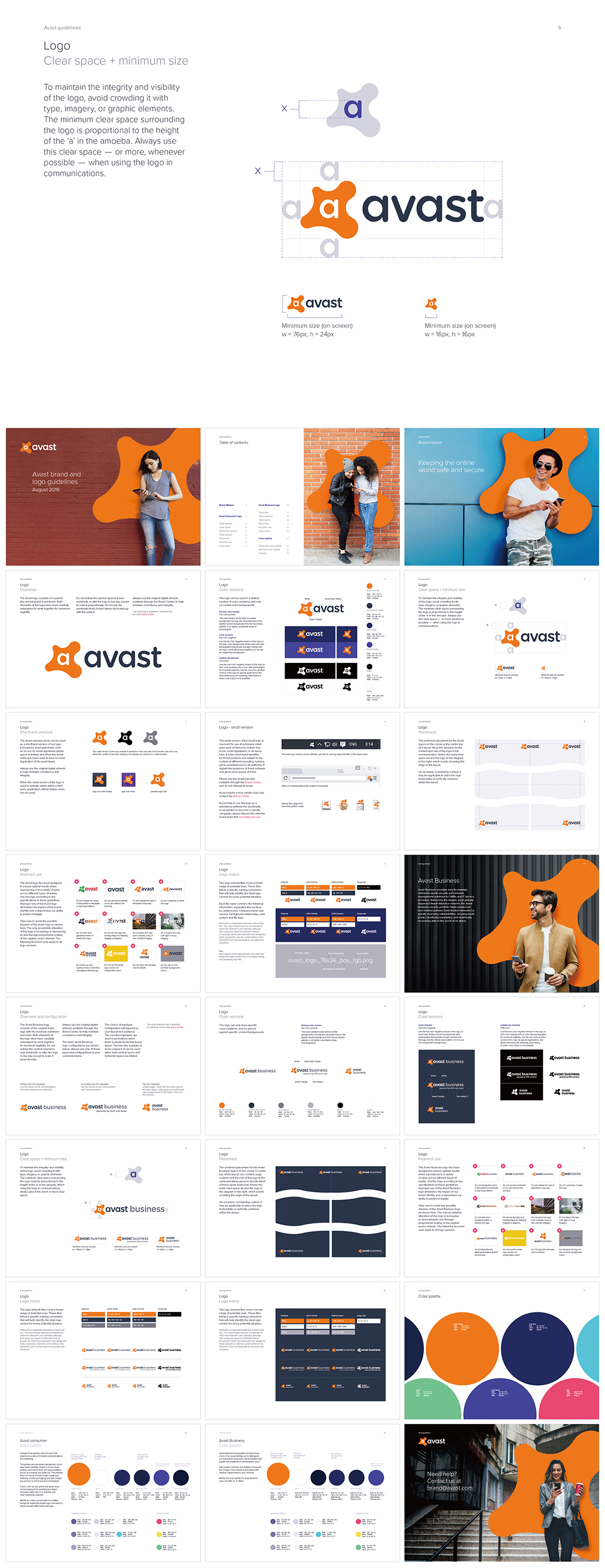 杀毒软件Avast品牌VI手册