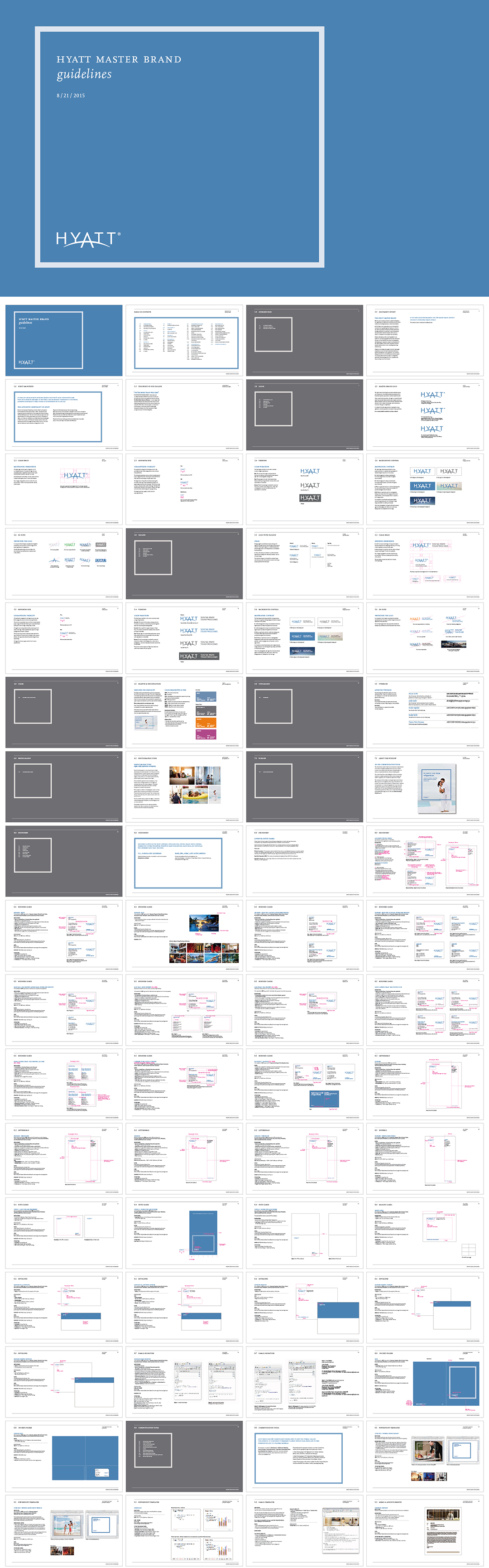 凯悦酒店品牌VI手册