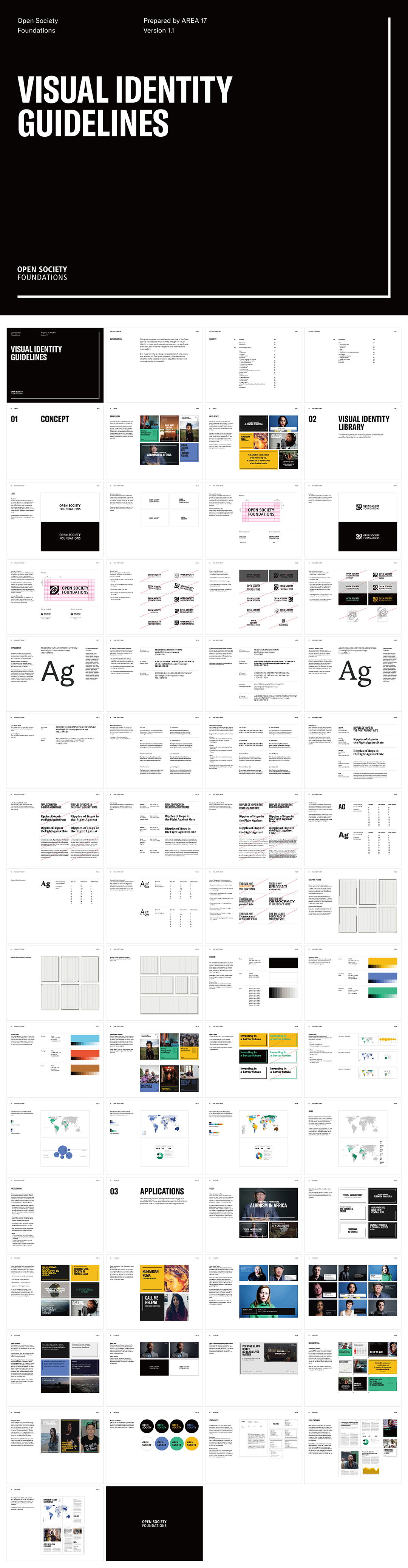 开放社会基金会OSF品牌VI手册