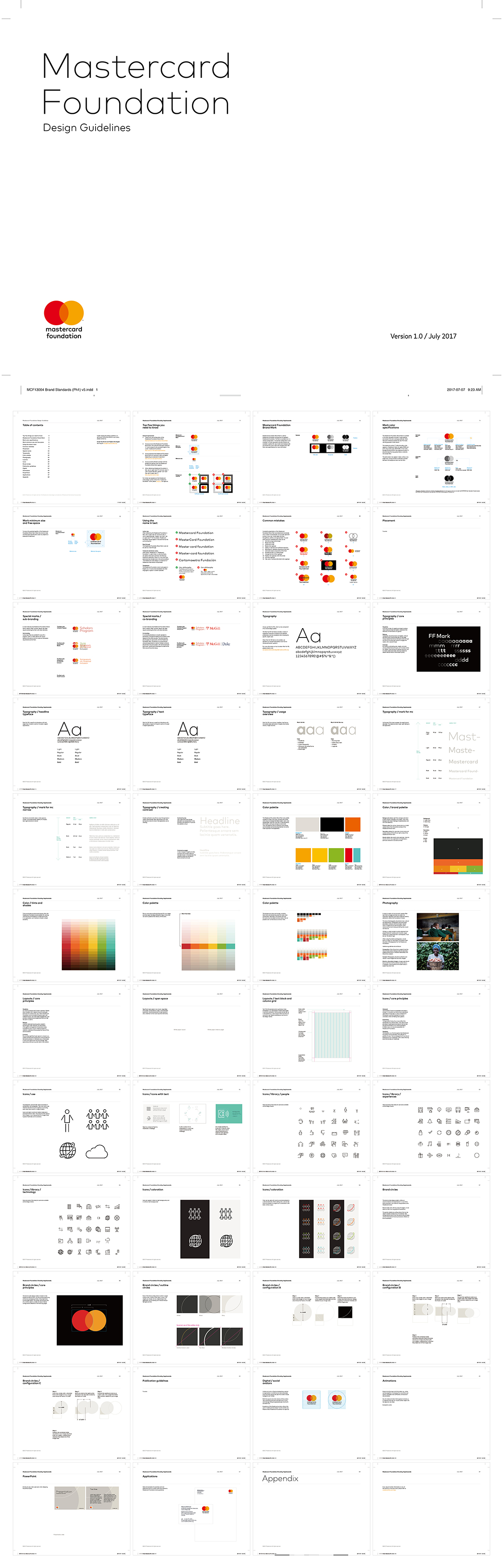 万事达基金会Mastercard Foundation品牌VI手册
