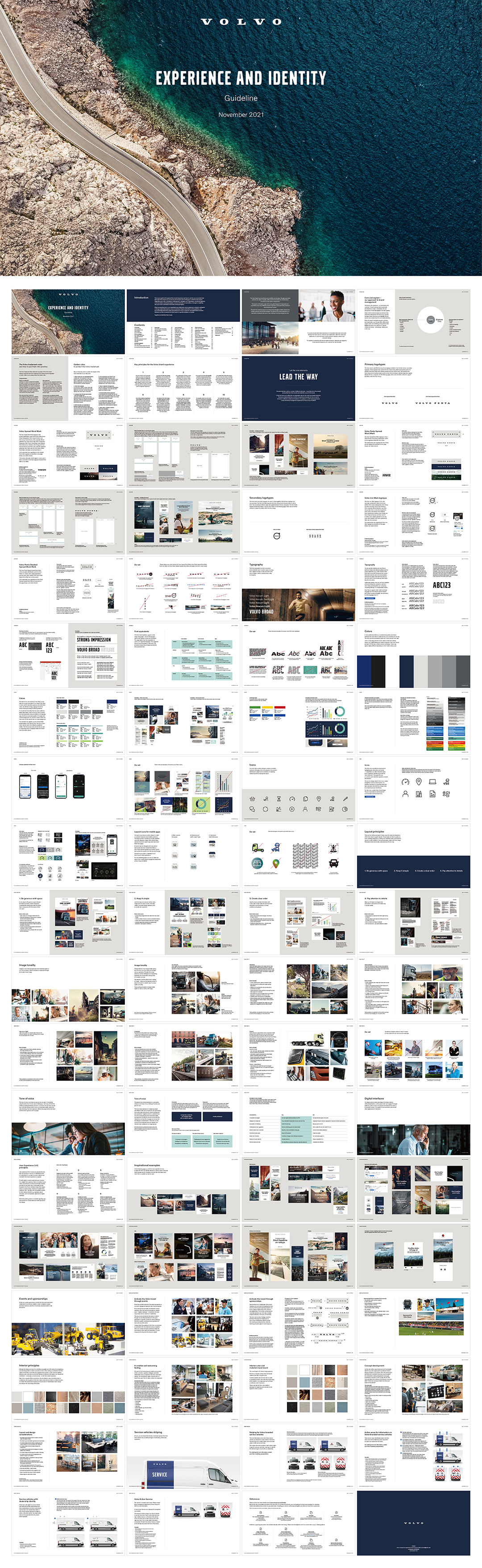 沃尔沃volvo品牌VI手册