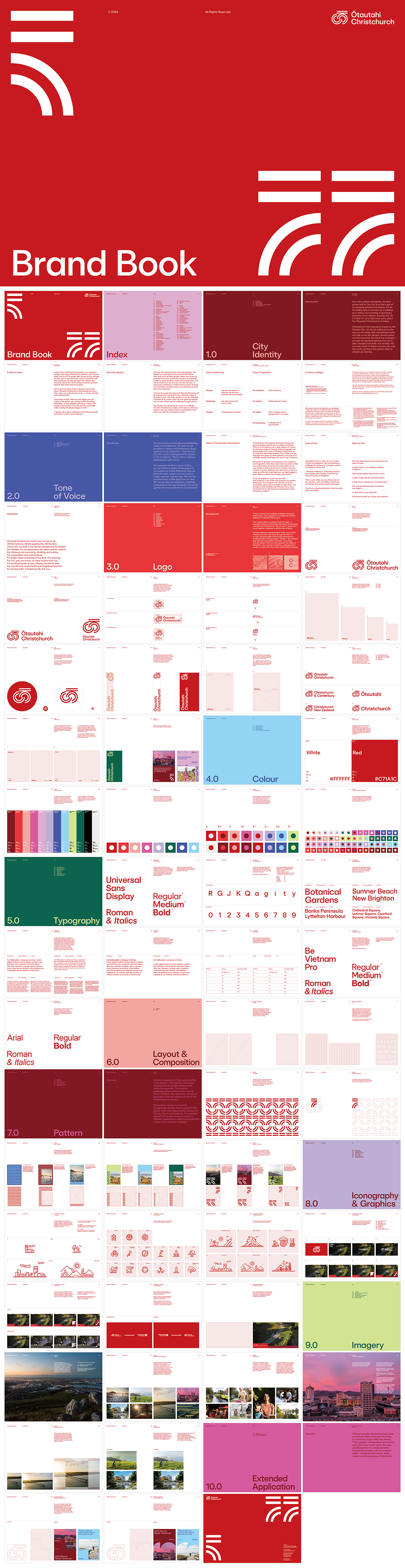 新西兰基督城otautahi-christchurch品牌VI手册