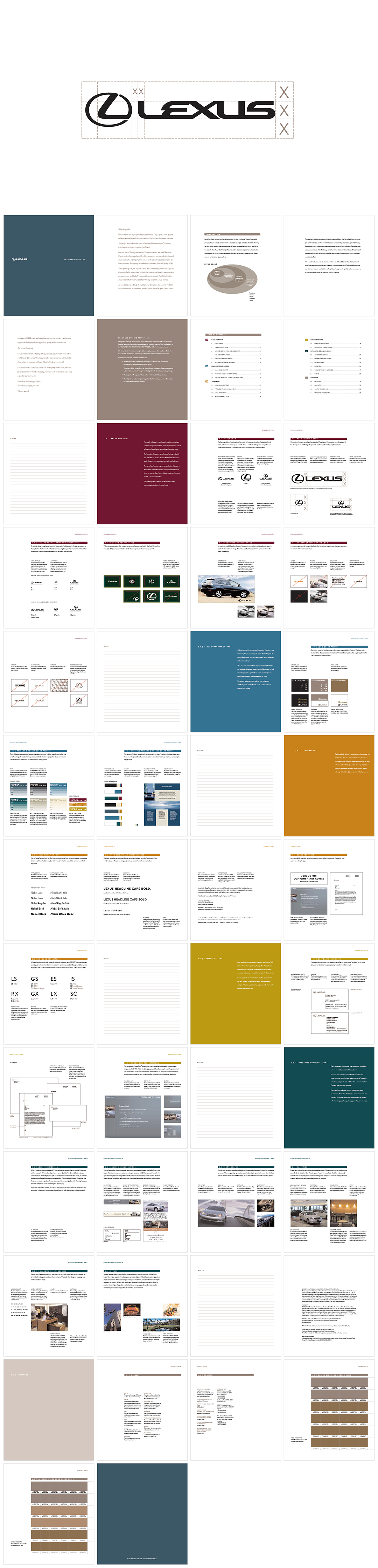 雷克萨斯lexus品牌VI手册