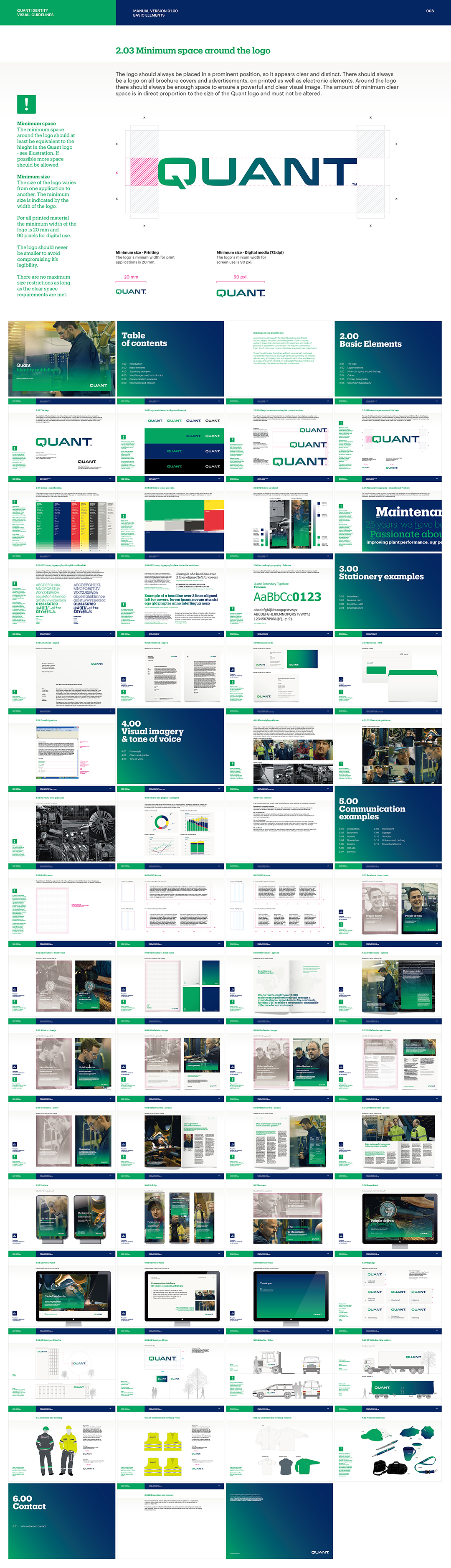 前腾Quant工业技术服务商品牌VI手册