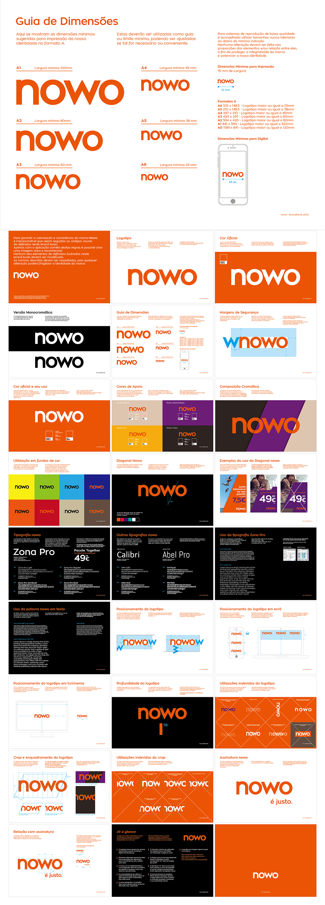 葡萄牙有线电视公司Nowo品牌VI手册
