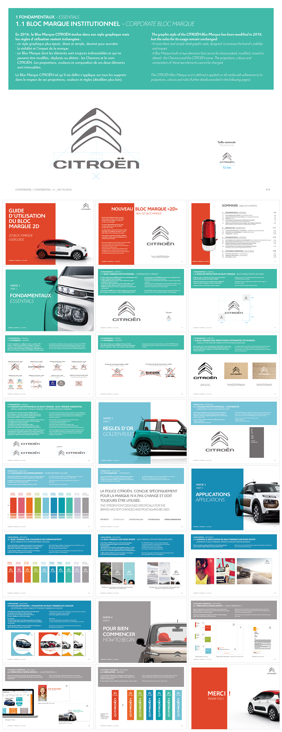 雪铁龙citroen品牌VI手册