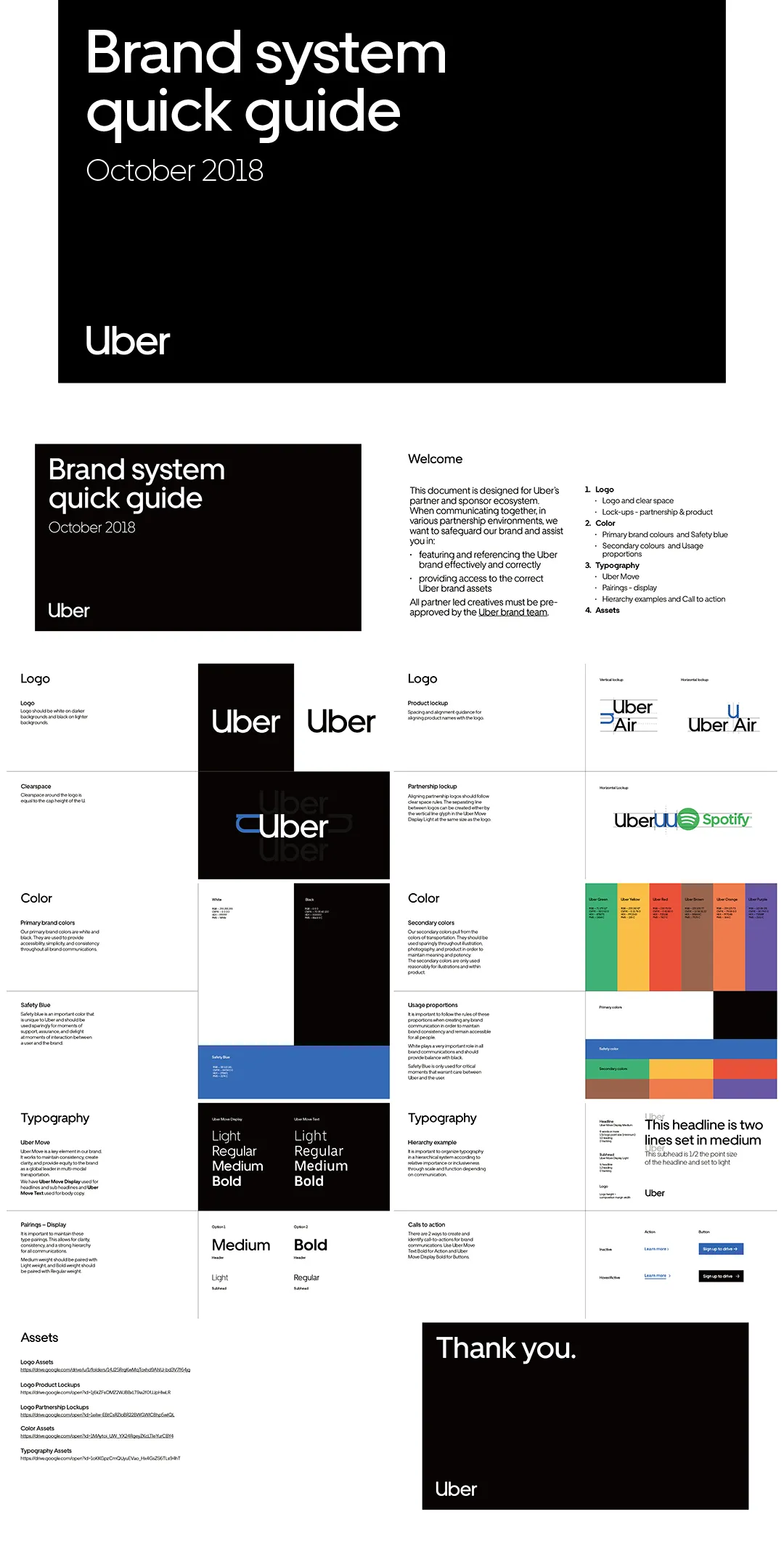 优步UBER品牌VI手册