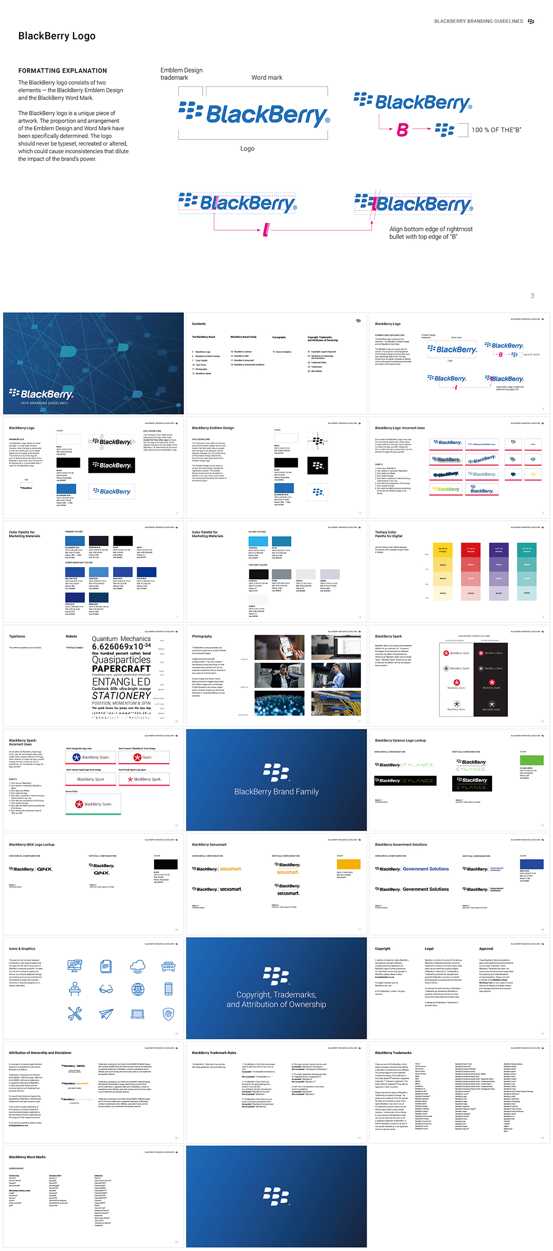 黑莓blackberry品牌指导手册