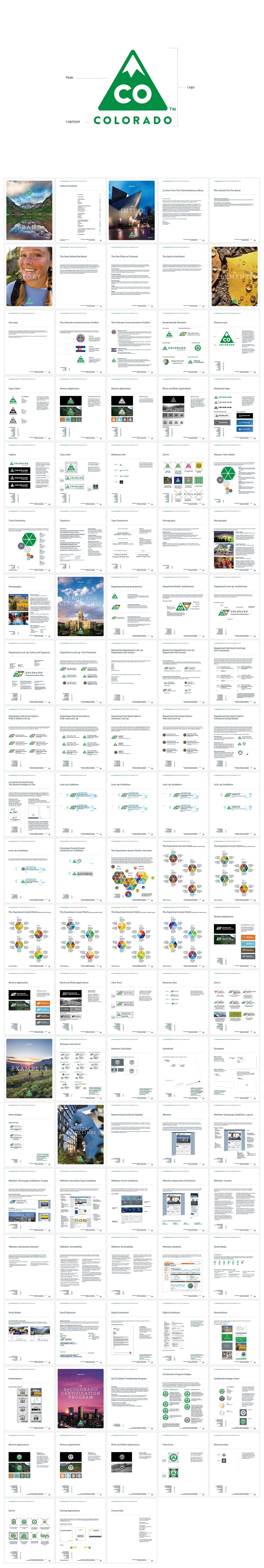 美国科罗拉多州Colorado品牌VI手册