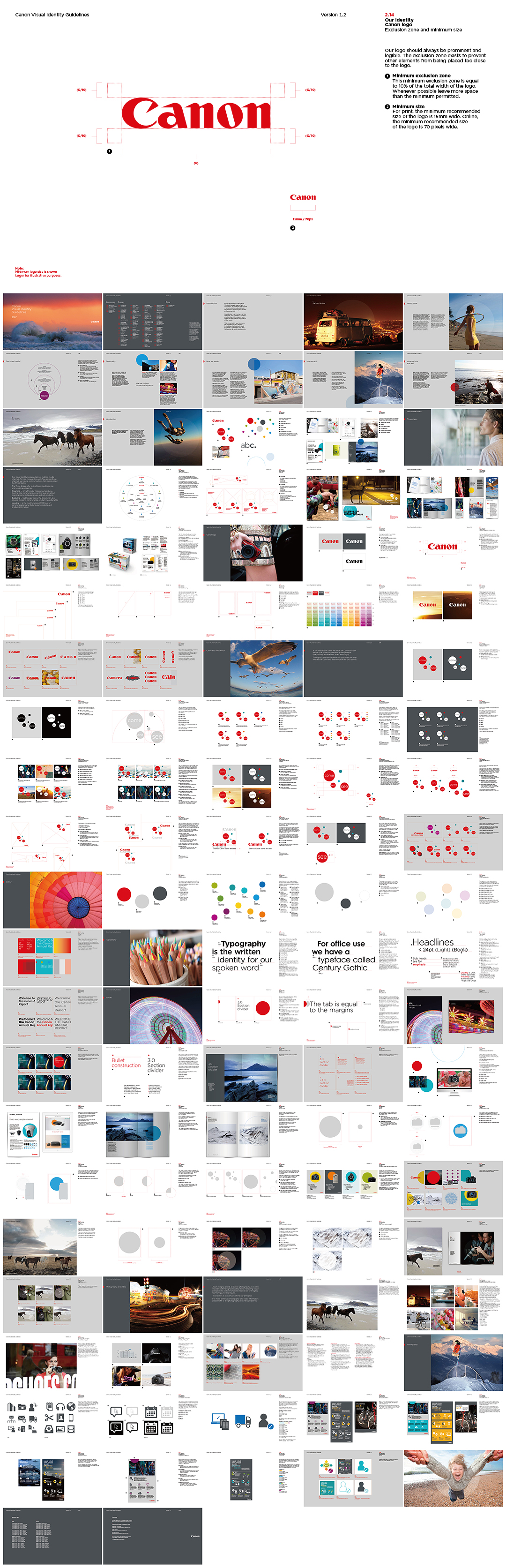 佳能Canon品牌VI手册