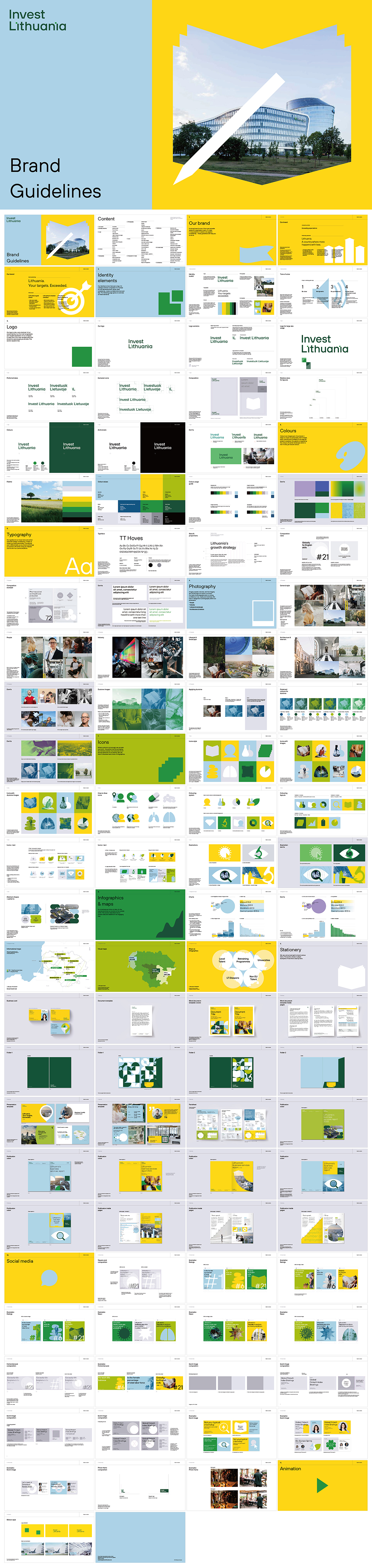 立陶宛投资署品牌VI手册