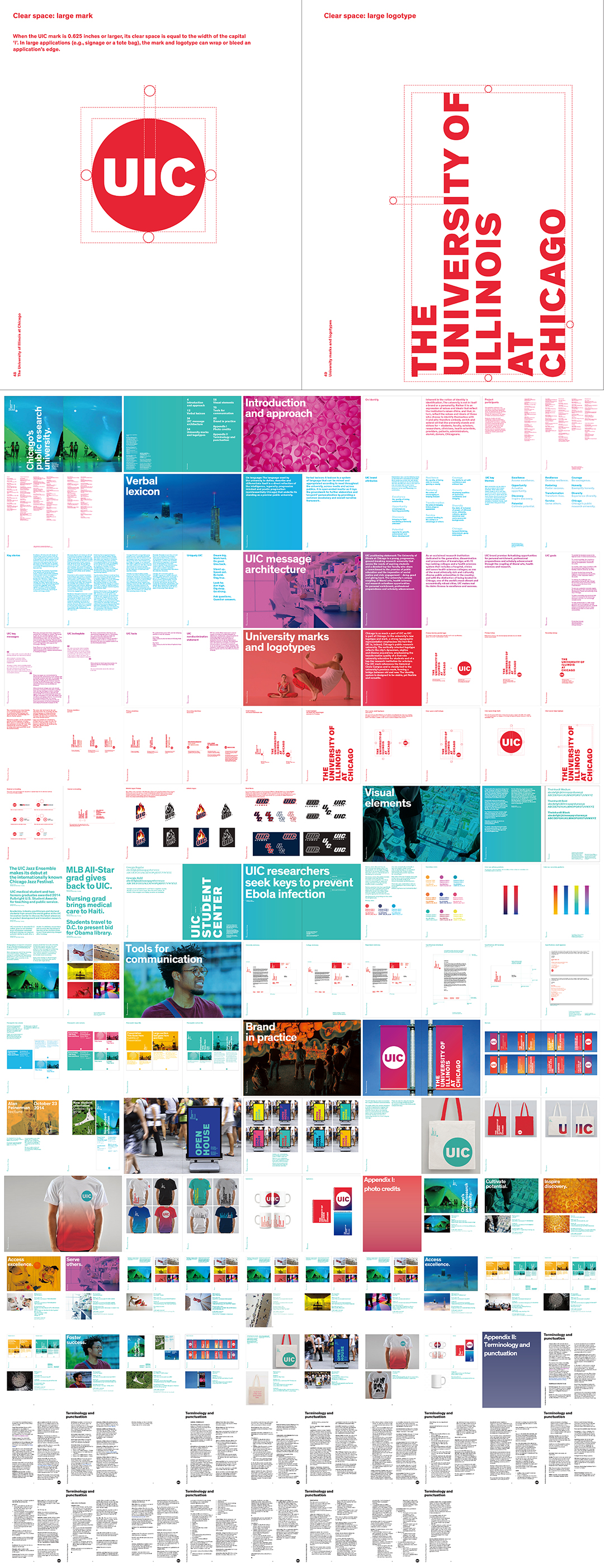 伊利诺伊大学芝加哥分校UIC品牌VI手册