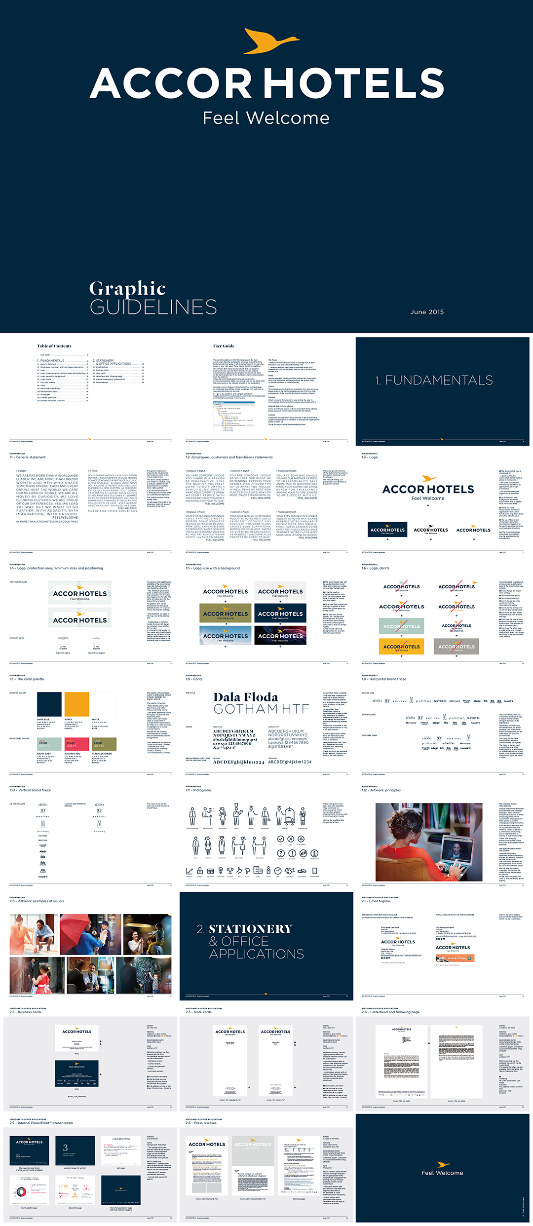 雅高酒店集团品牌VI手册