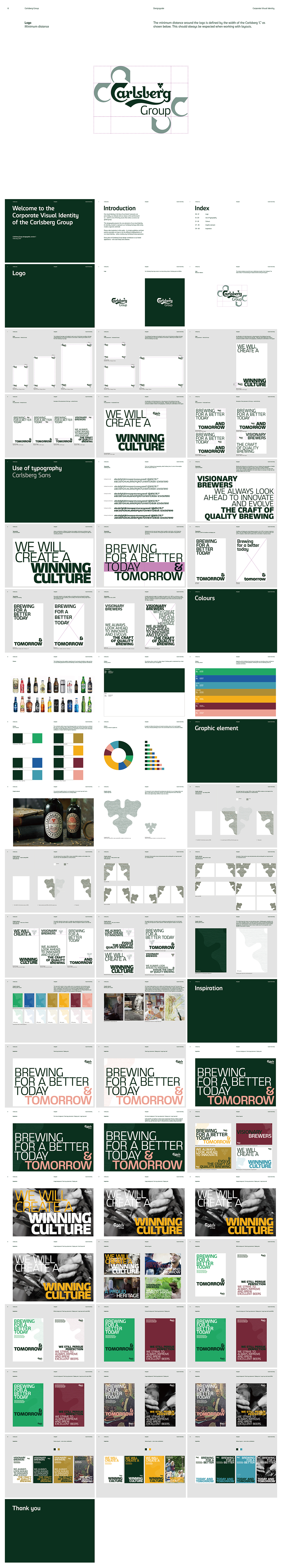 嘉士伯啤酒集团carlsberg品牌VI手册