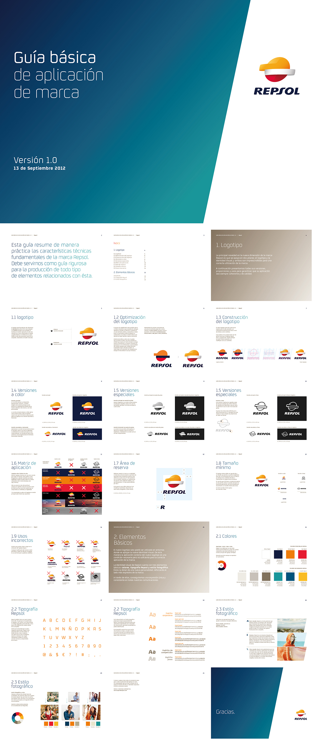 西班牙雷普索尔Repsol品牌VI手册