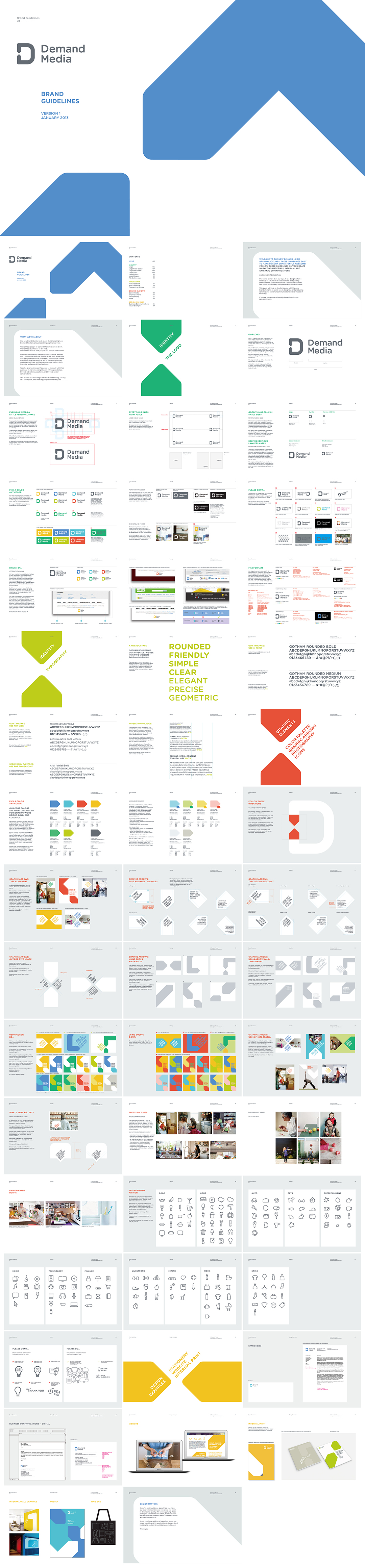 迪蒙德传媒Demand Media品牌VI手册
