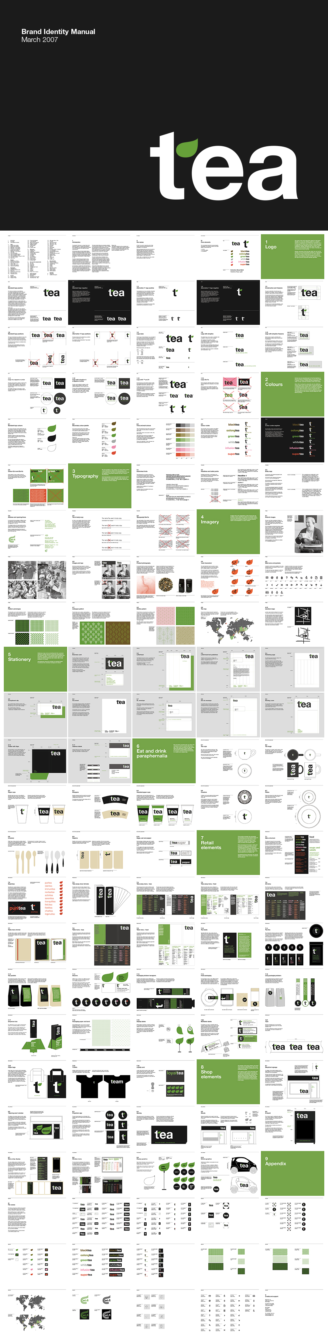 英国Tea茶品牌VI手册