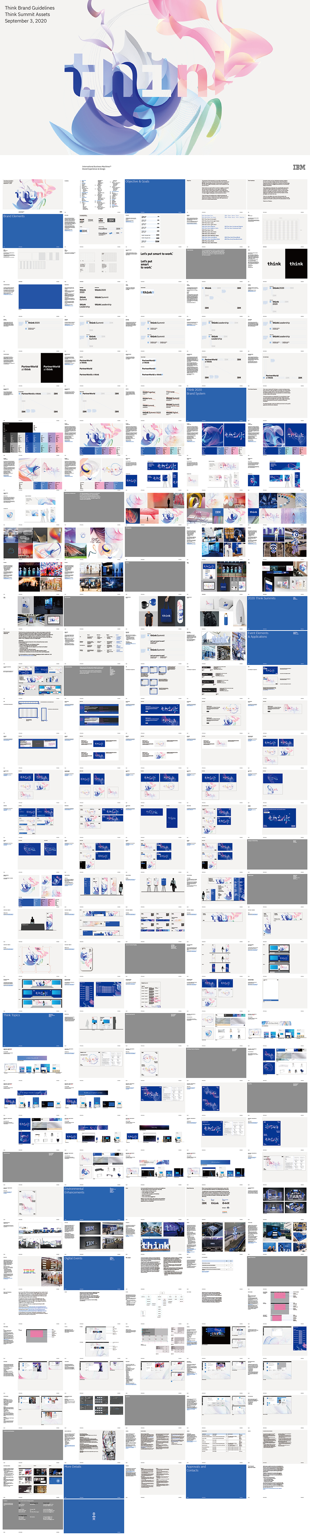 IBM Think 2020 活动视觉VI手册