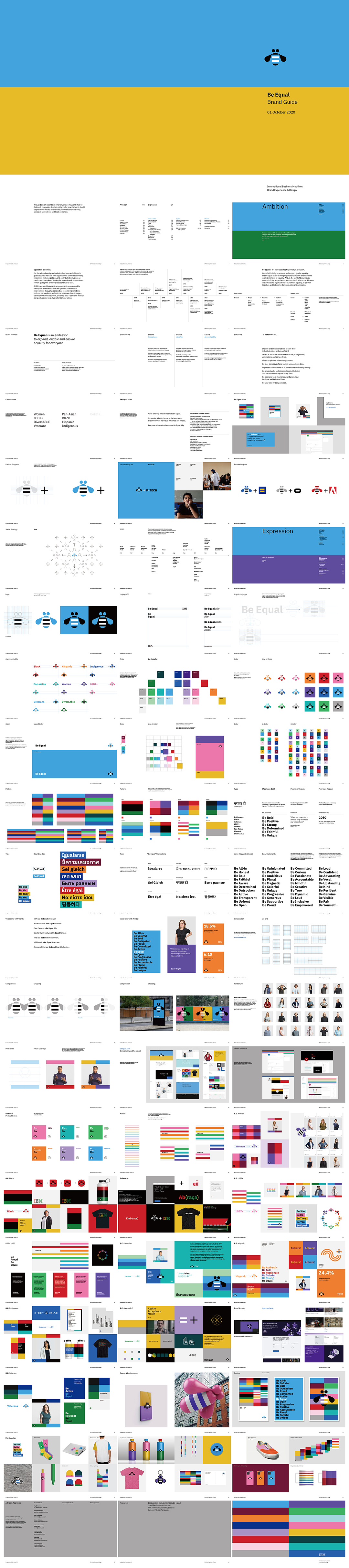 IBM Be Equal计划品牌VI手册