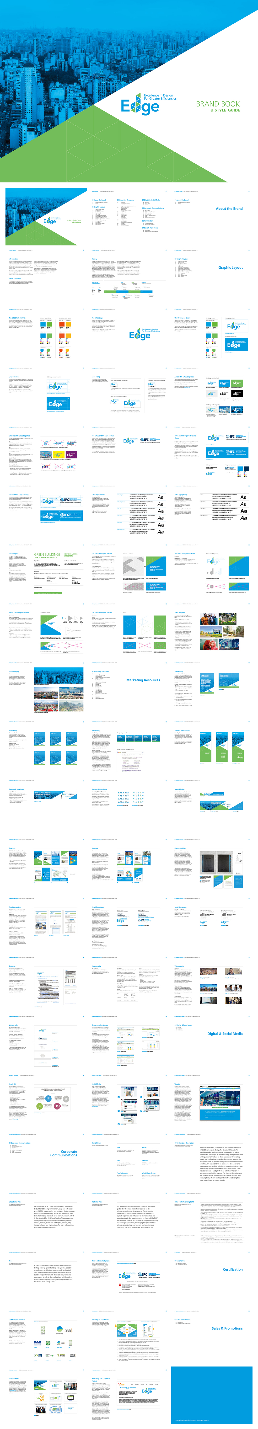 EDGE绿色建筑认证品牌VI手册