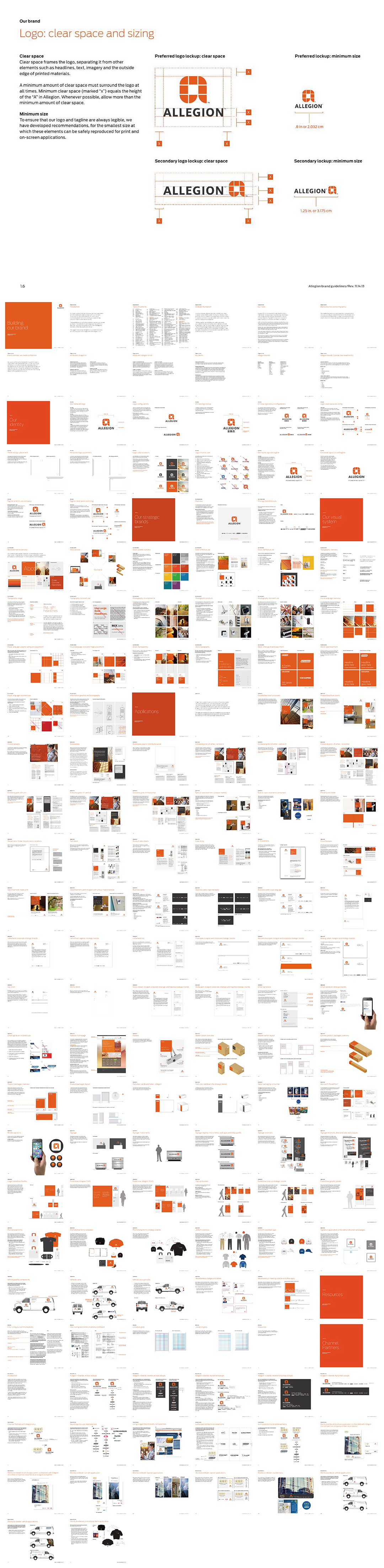 安朗杰Allegion品牌VI手册