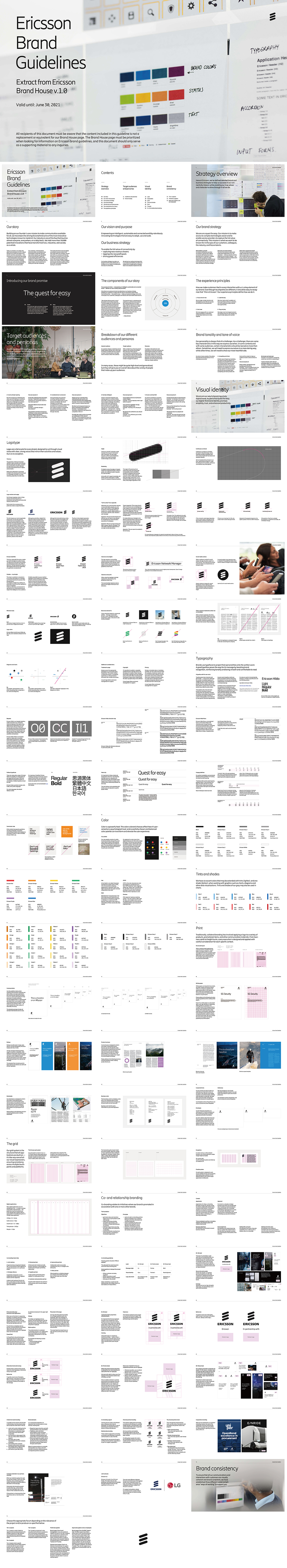 爱立信Ericsson品牌VI手册