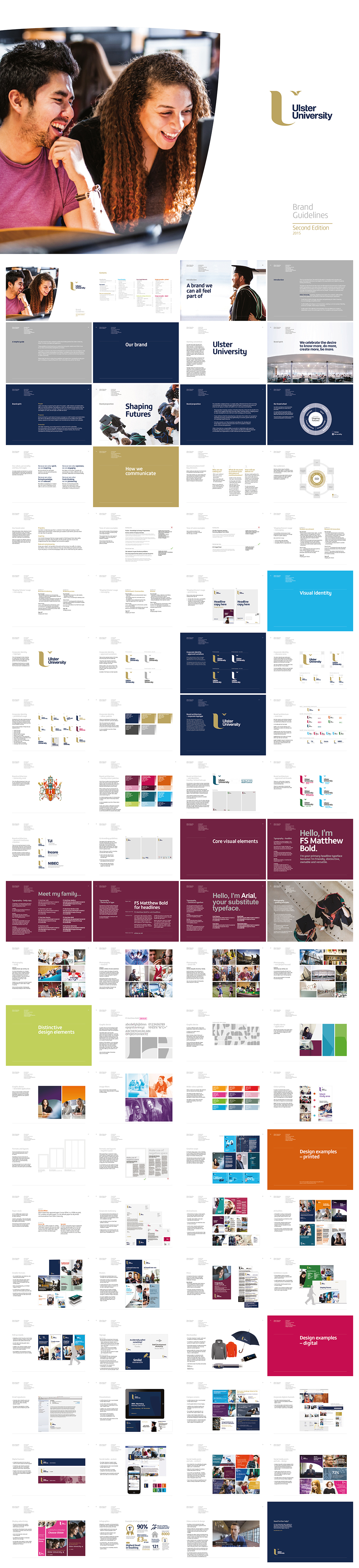 英国阿尔斯特大学Ulster University品牌VI手册