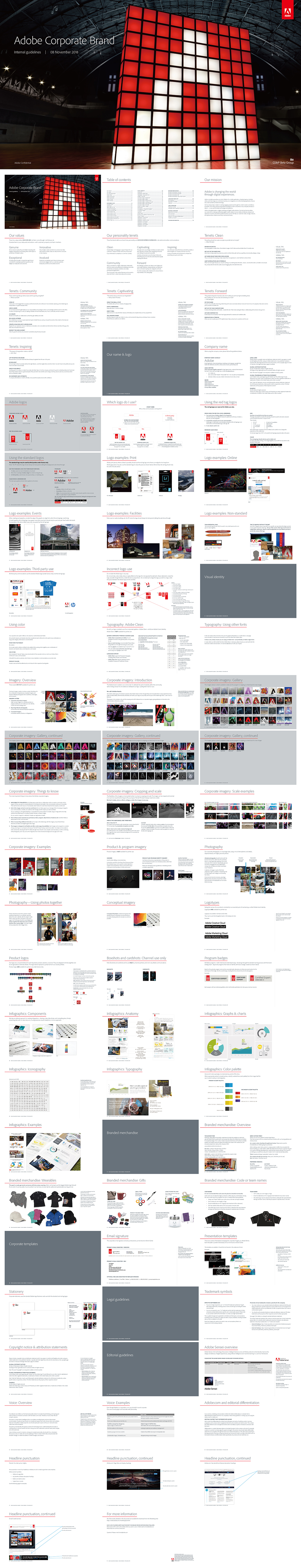 Adobe品牌VI视觉手册