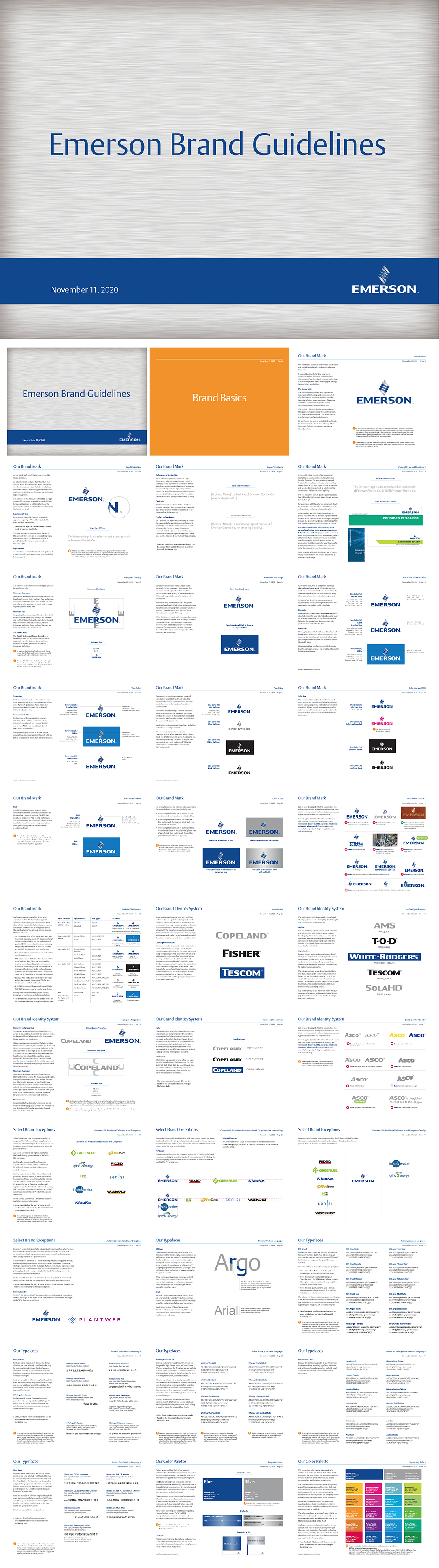 艾默生电气Emerson品牌VI手册