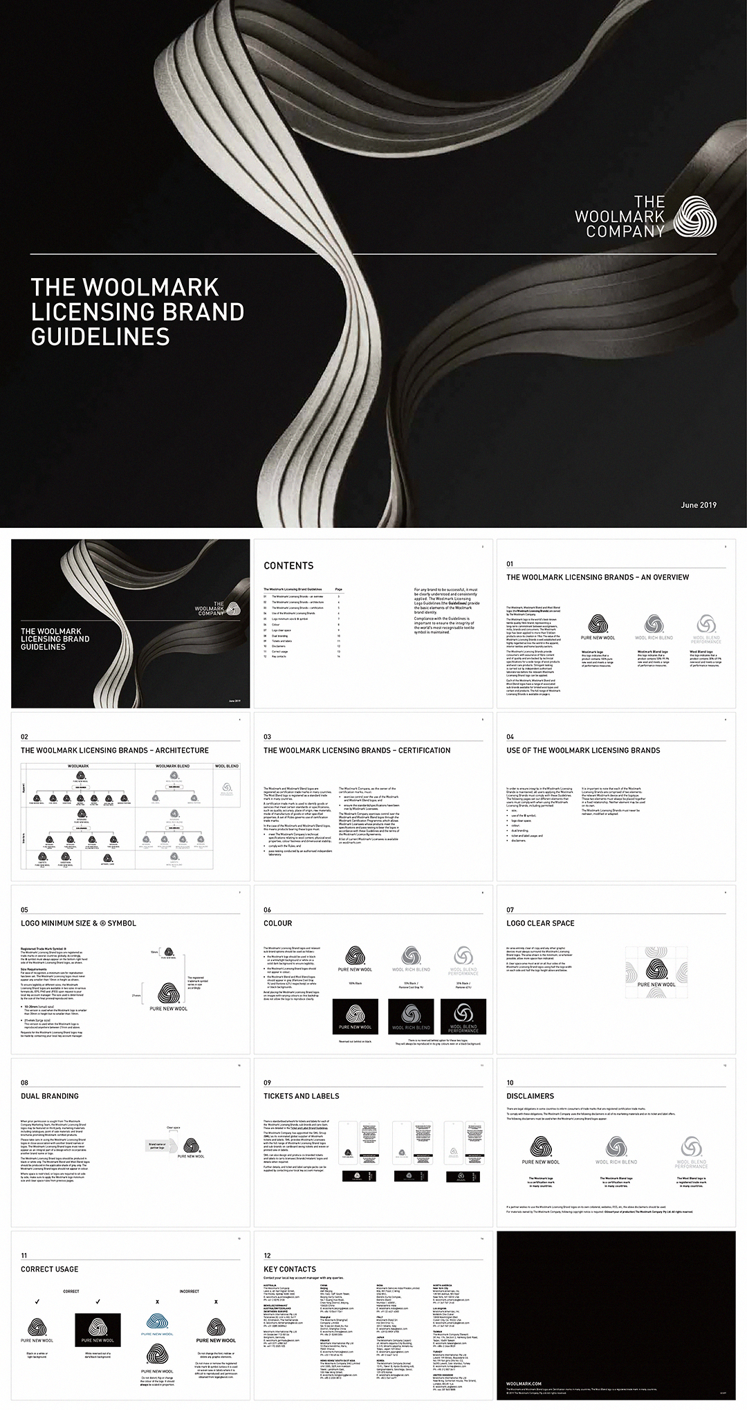 国际羊毛局woolmark品牌VI手册