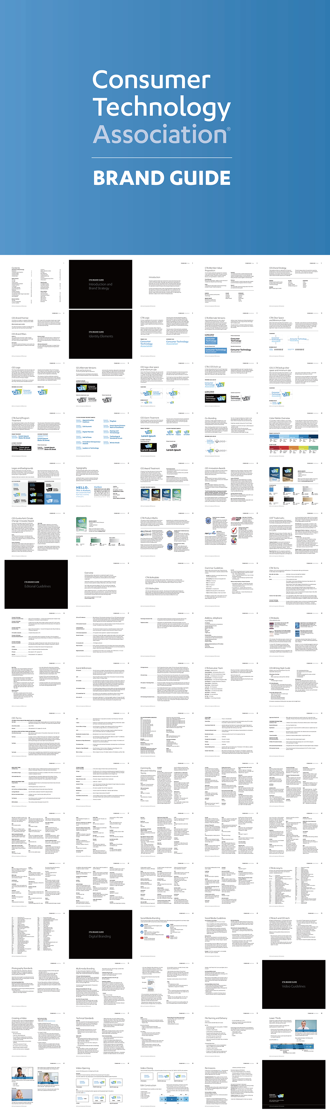 国际消费电子展CES主办方品牌VI手册