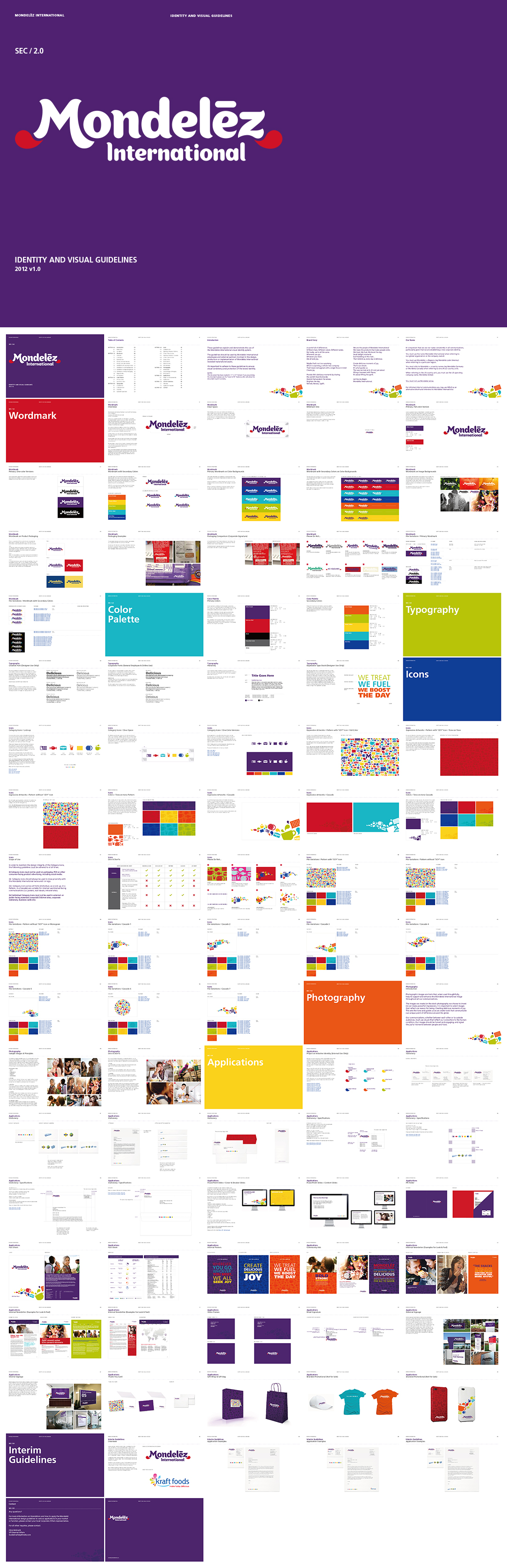 亿滋食品Mondelēz品牌VI手册