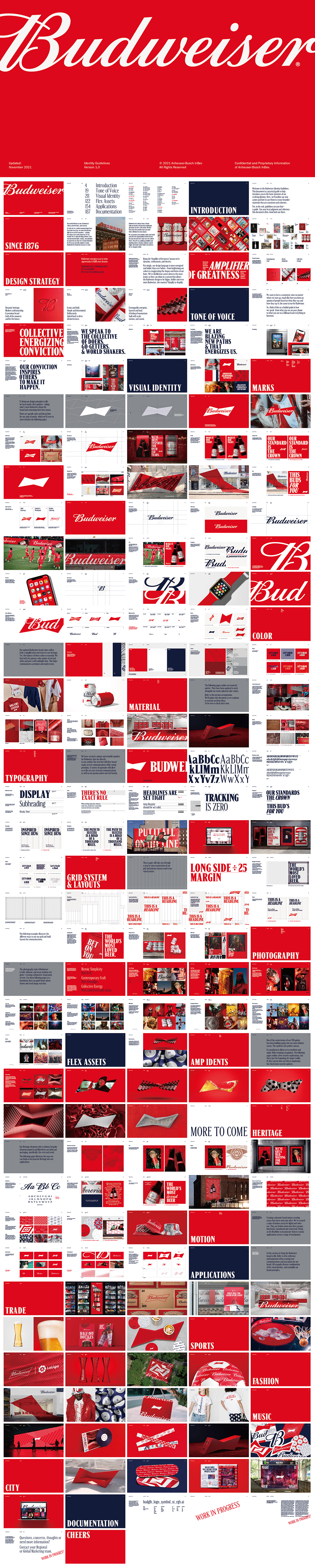 百威啤酒Budweiser品牌VI手册