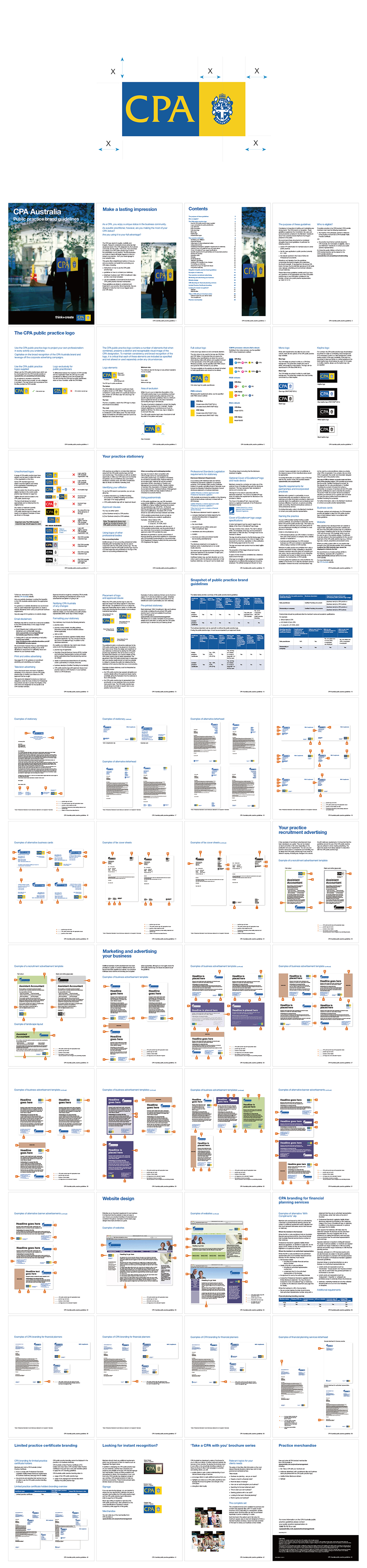 澳大利亚注册会计师公会CPA品牌VI手册
