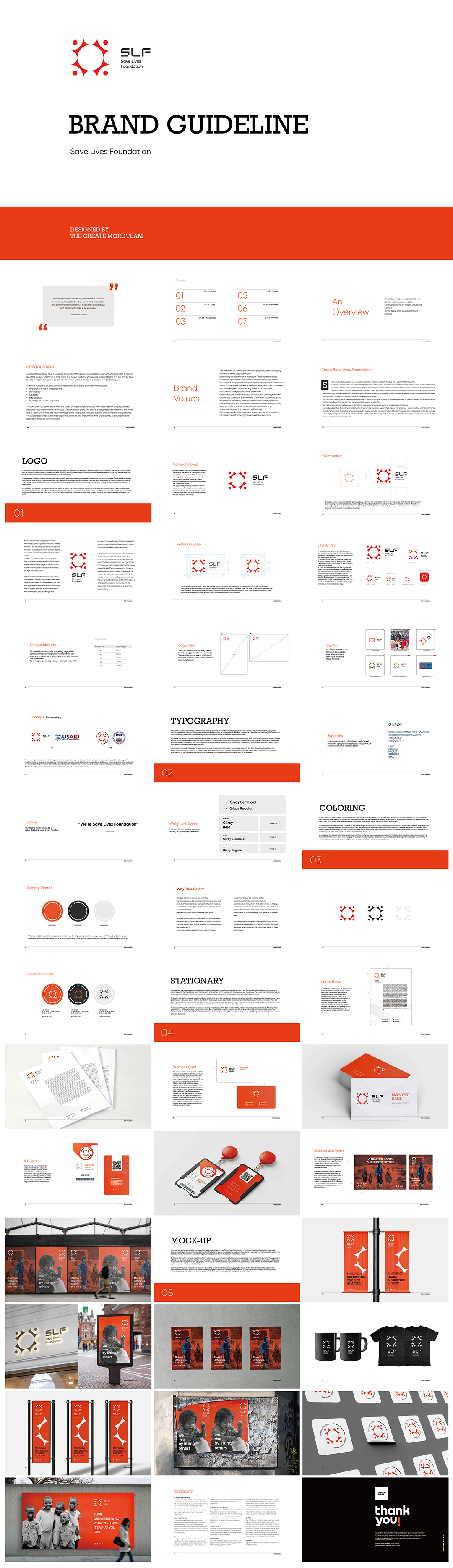 拯救生命基金会SaveLivesFoundation品牌VI手册